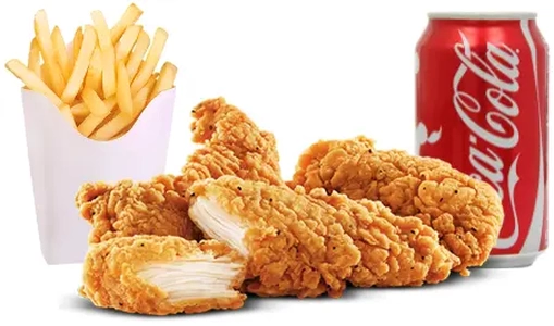 menu chicken strips